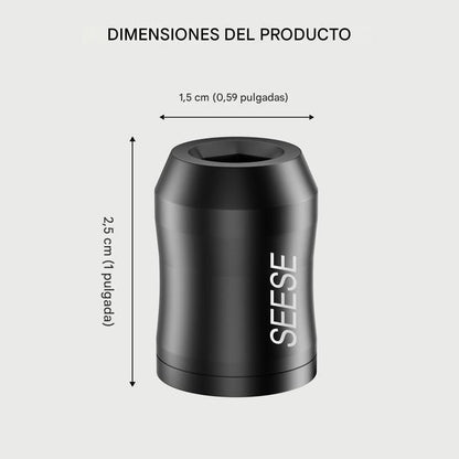 Anillos Magnéticos de Precisión SEESE - Atornillado Perfecto, Sin Caídas y  Sin Lastimarte