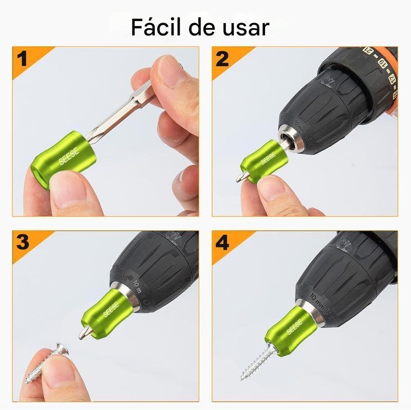 Anillos Magnéticos de Precisión SEESE - Atornillado Perfecto, Sin Caídas y  Sin Lastimarte