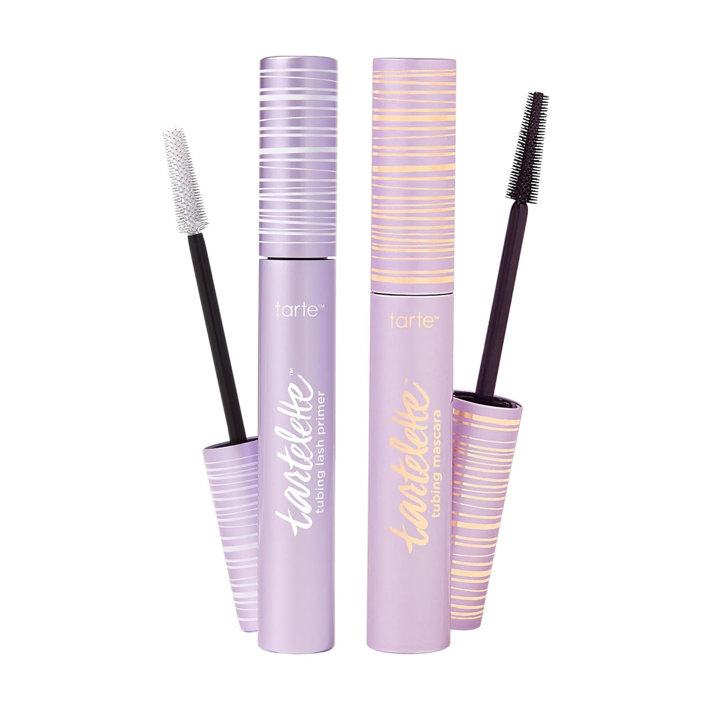 Tarte Lash Cocktail: El Dúo para unas Pestañas con Volumen Extremo. Combo incluye: blanca (alargadora) y negra (tinte).