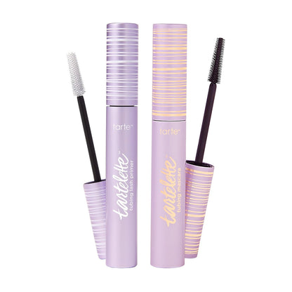 Tarte Lash Cocktail: El Dúo para unas Pestañas con Volumen Extremo. Combo incluye: blanca (alargadora) y negra (tinte).