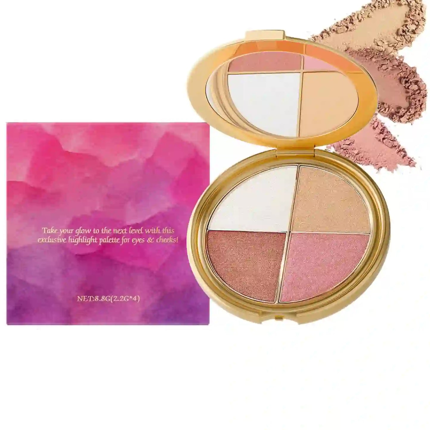 Tarte Glow Wardrobe Eye & Cheek: El secreto para un rostro iluminado y fresco en un solo estuche.