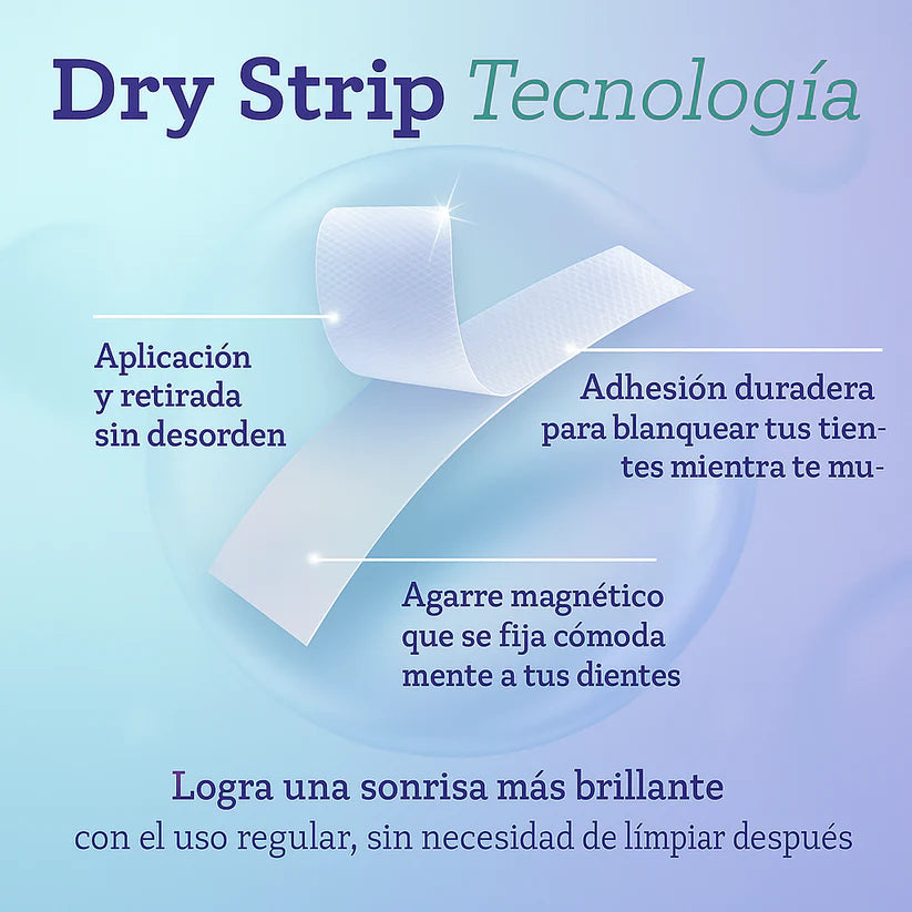 Luxsmile Non Peroxide –  28 Pares de Tiras blanqueadoras dentales Moradas, 3 veces mas efectivas que las transparentes