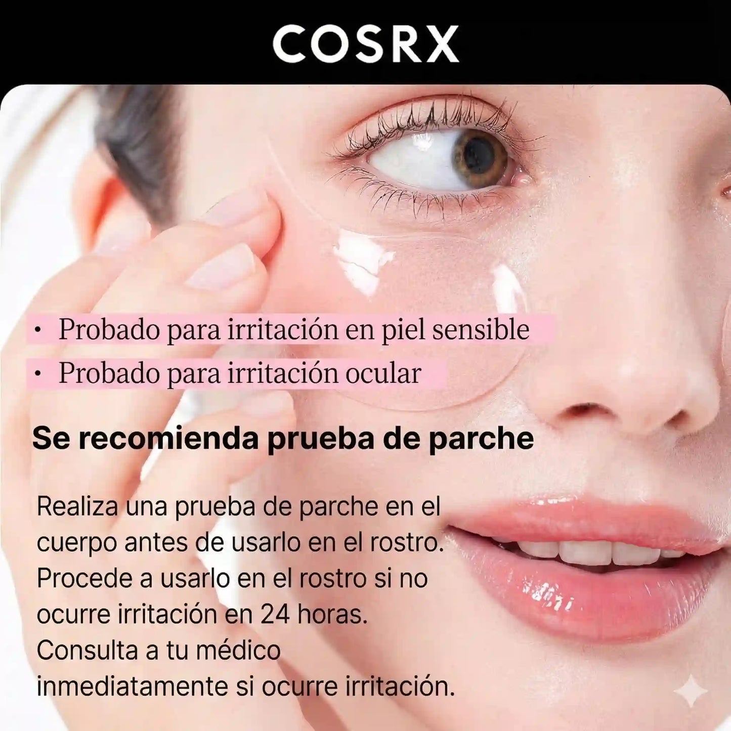 Parches de Hidrogel COSRX con Péptidos y Colágeno: El Despertar de tu Mirada