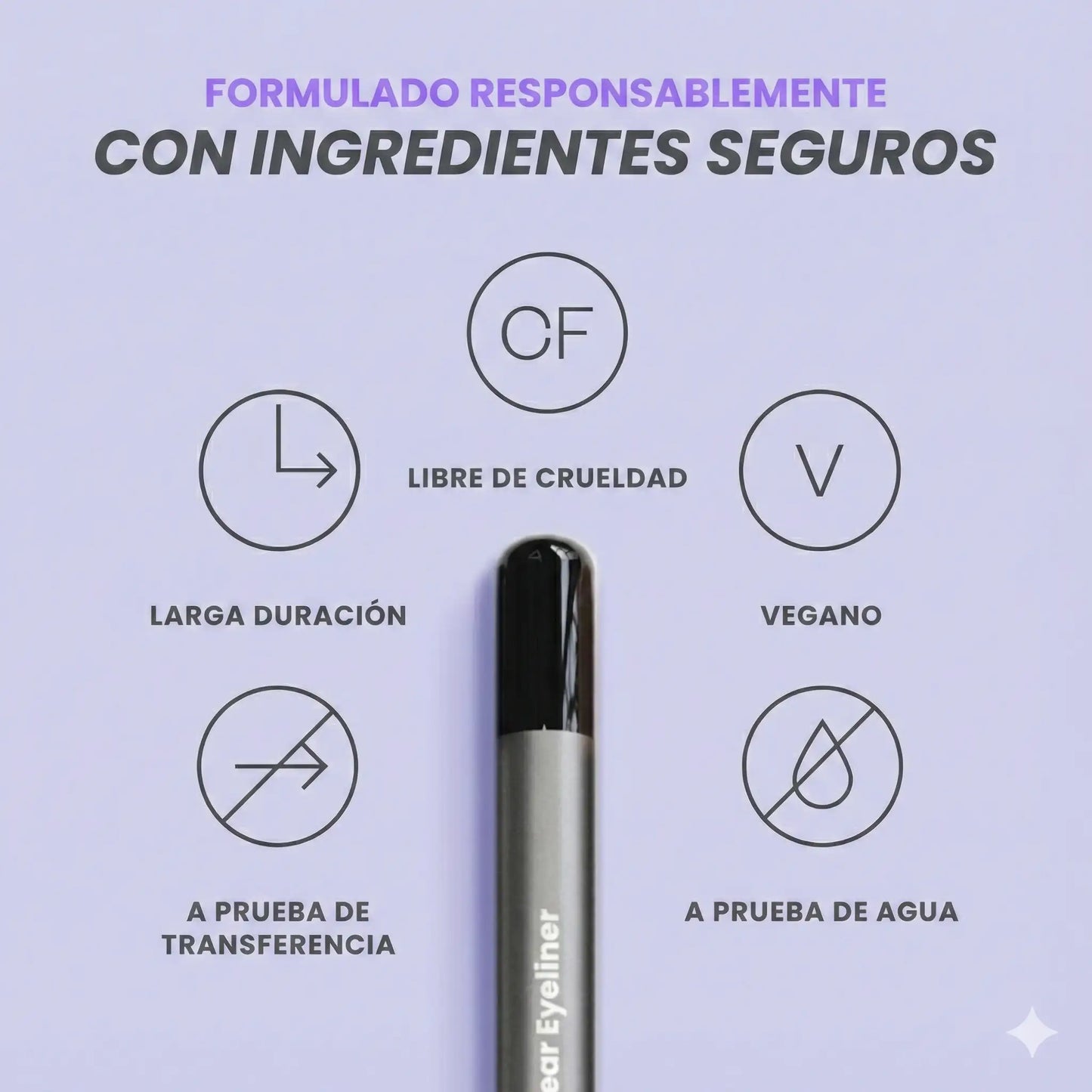 Lápiz delineador de ojos Wonderskin