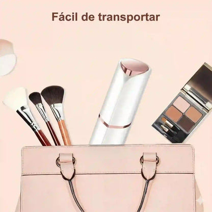 Depiladora Facial KAPHIO 2 en 1: Piel de Porcelana Sin Dolor ni Irritación al Instante
