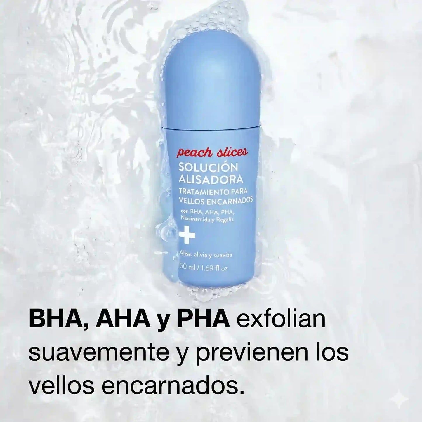 Peach Slices Smoothing Solution: Tu secreto para una piel libre de vellos encarnados.