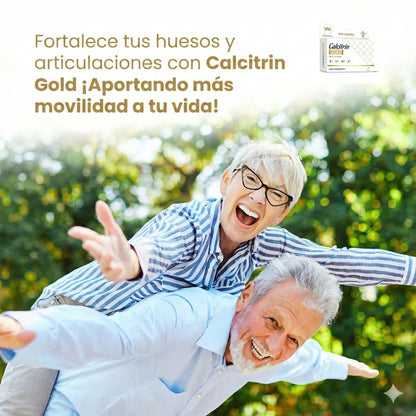 Calcitrin Gold Suplemento dietético, refuerzo de movilidad, 60 tabletas