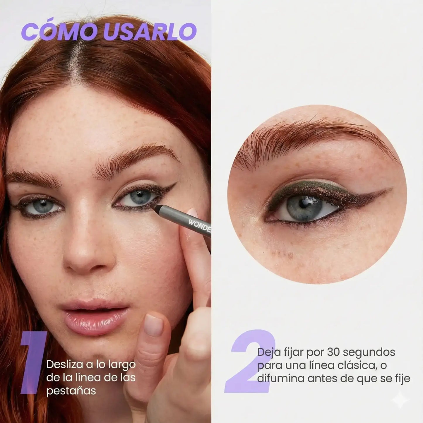 Lápiz delineador de ojos Wonderskin