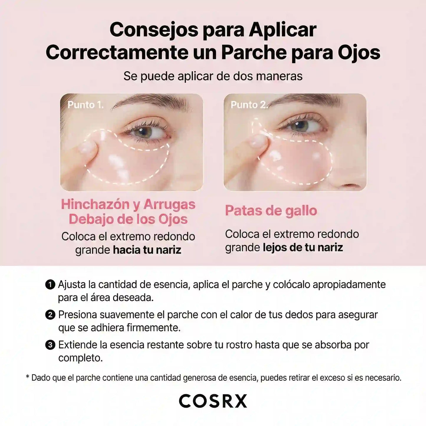 Parches de Hidrogel COSRX con Péptidos y Colágeno: El Despertar de tu Mirada
