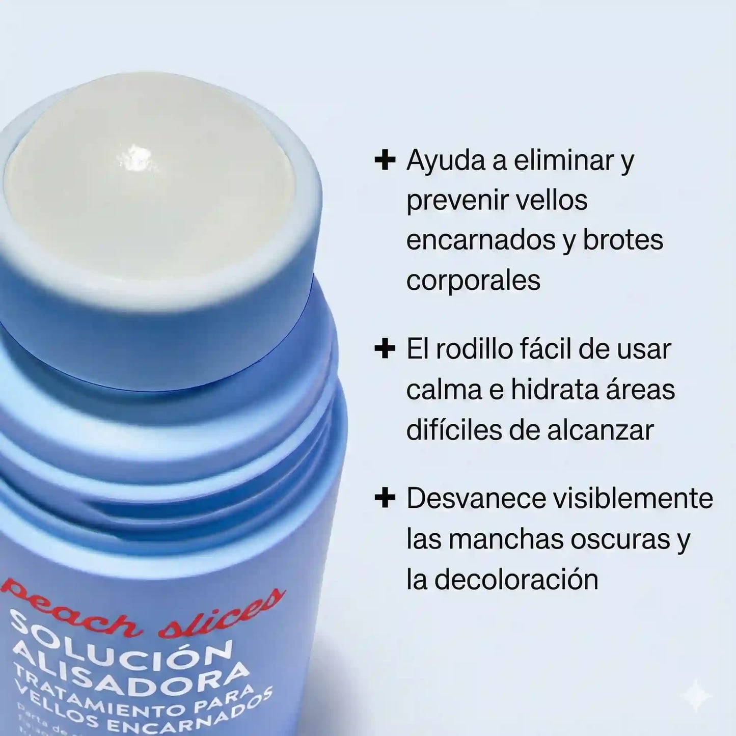 Peach Slices Smoothing Solution: Tu secreto para una piel libre de vellos encarnados.