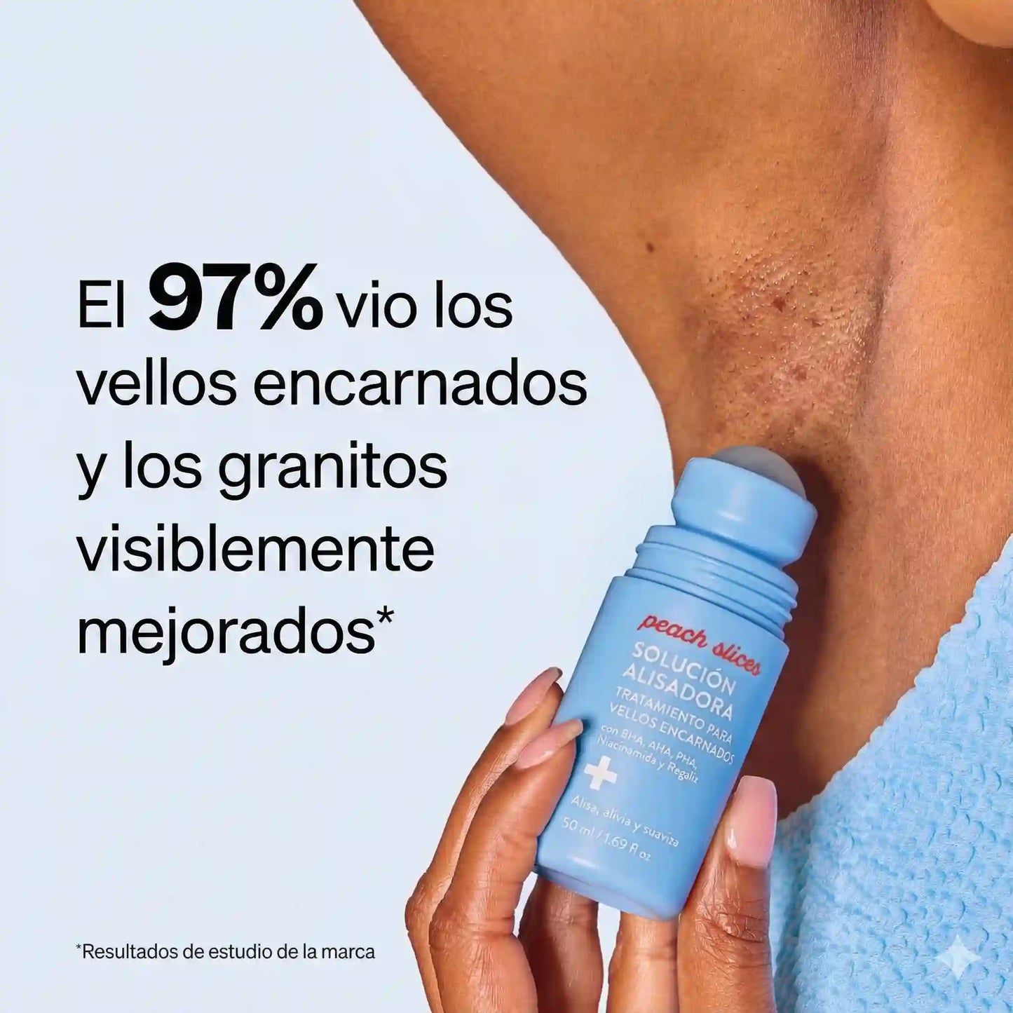Peach Slices Smoothing Solution: Tu secreto para una piel libre de vellos encarnados.