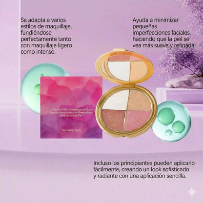 Tarte Glow Wardrobe Eye & Cheek: El secreto para un rostro iluminado y fresco en un solo estuche.