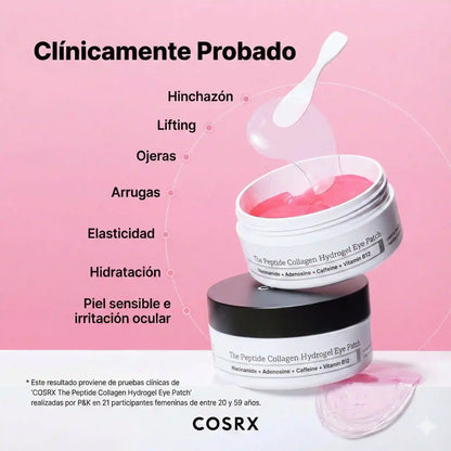 Parches de Hidrogel COSRX con Péptidos y Colágeno: El Despertar de tu Mirada